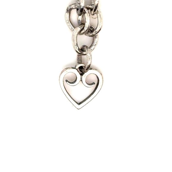 James Avery Open Scroll Heart Mini Charm - Picture 1 of 3